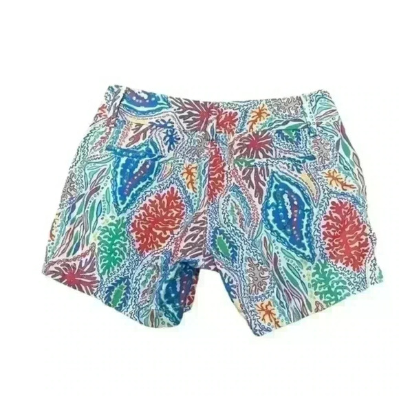 Lilly Pulitzer‎ Multi Let Minnow Callahan Shorts Sz 00 - Picture 11 of 11